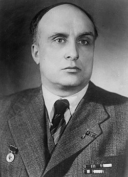 Олександр Несмеянов, український хімік, який розробив методи виробництва плутонію високої чистоти для радянської атомної зброї